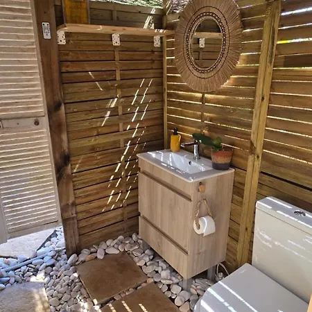Romantic Glamping Bell Tent With Private Unique Bathroom Ponta do Sol  Exterior photo