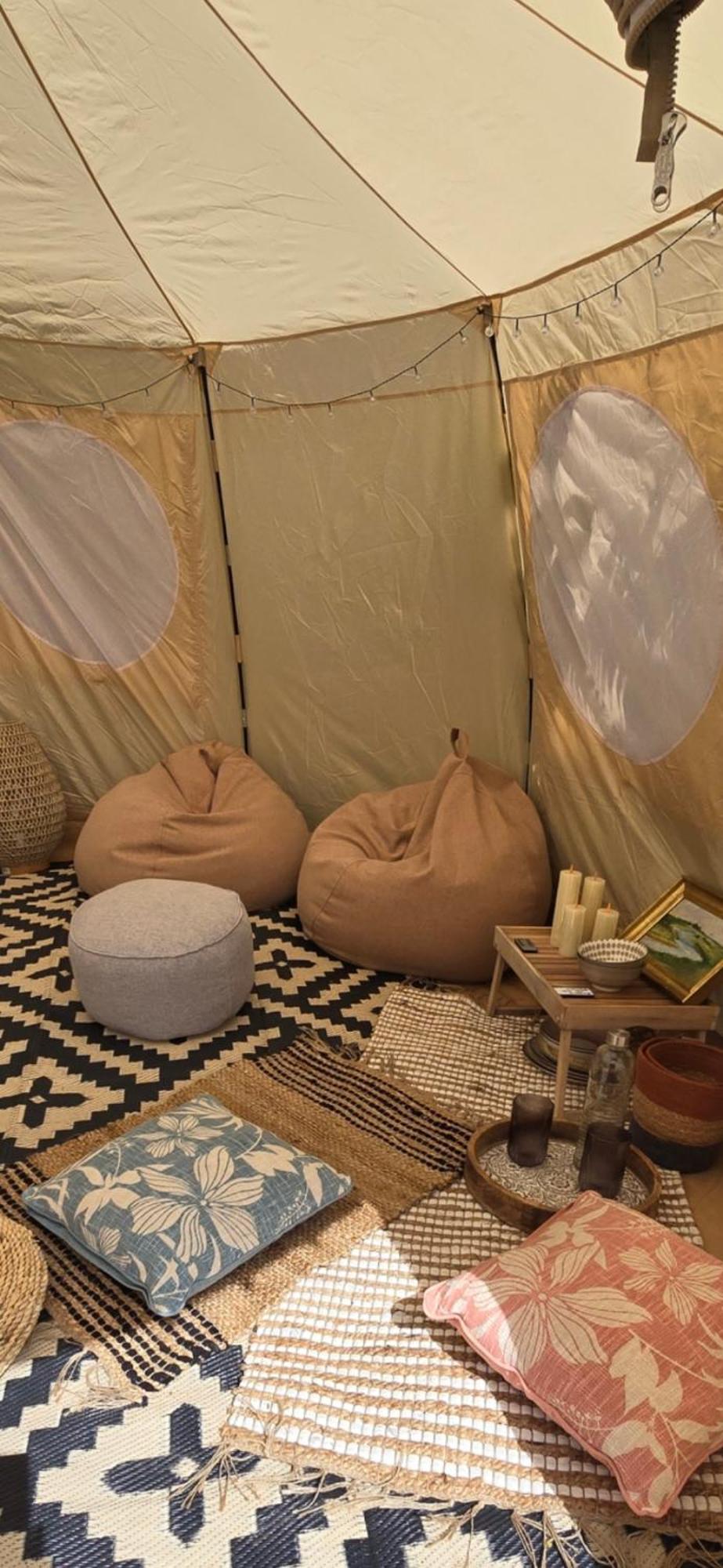 Glamping Romantic Glamping Bell Tent With Private Unique Bathroom Ponta do Sol (Madeira)